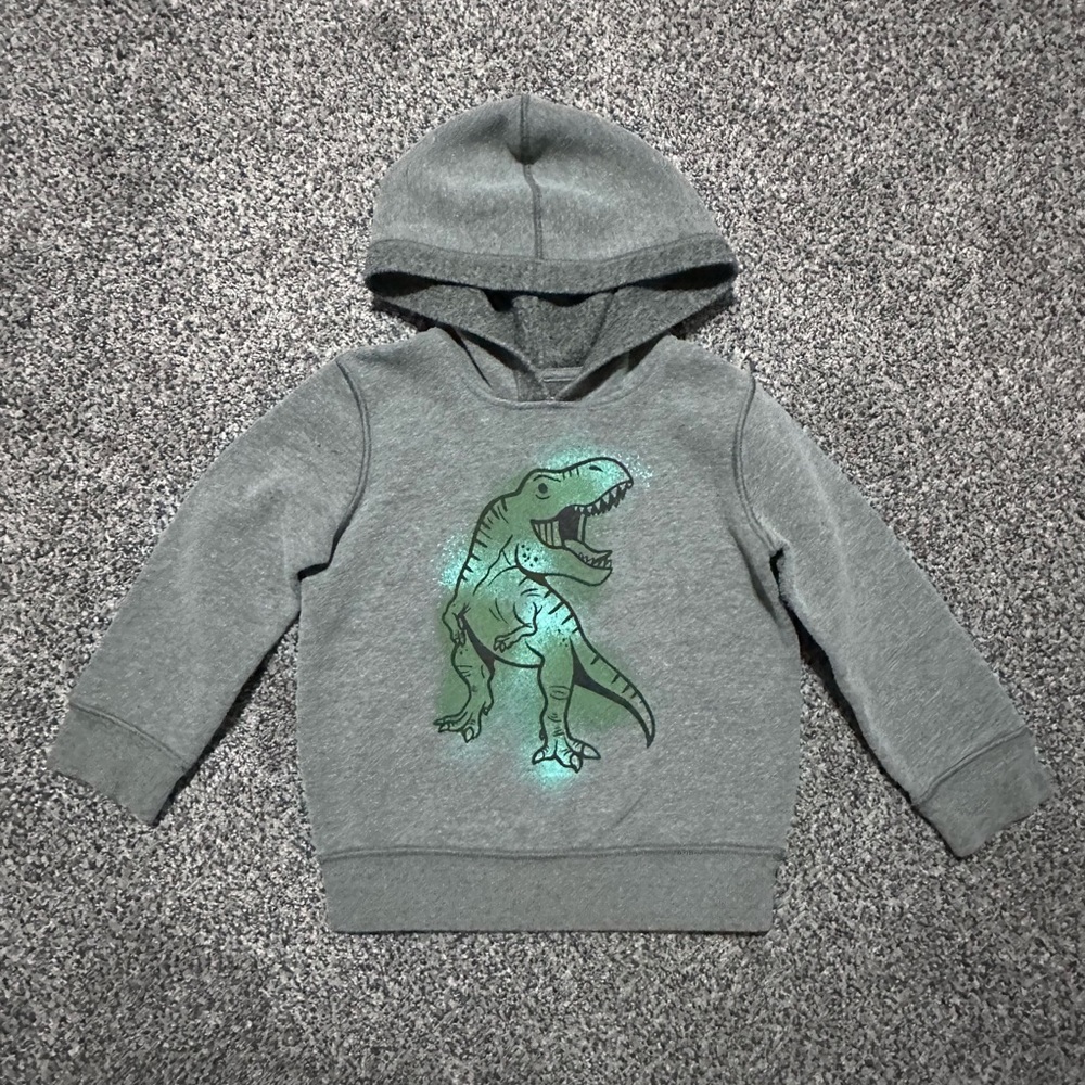 Jumping Beans dinosaur hoodie. Size 4T boys
